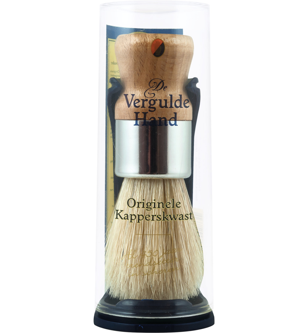 De Vergulde Hand Kappersscheerkwast (1 stuk)