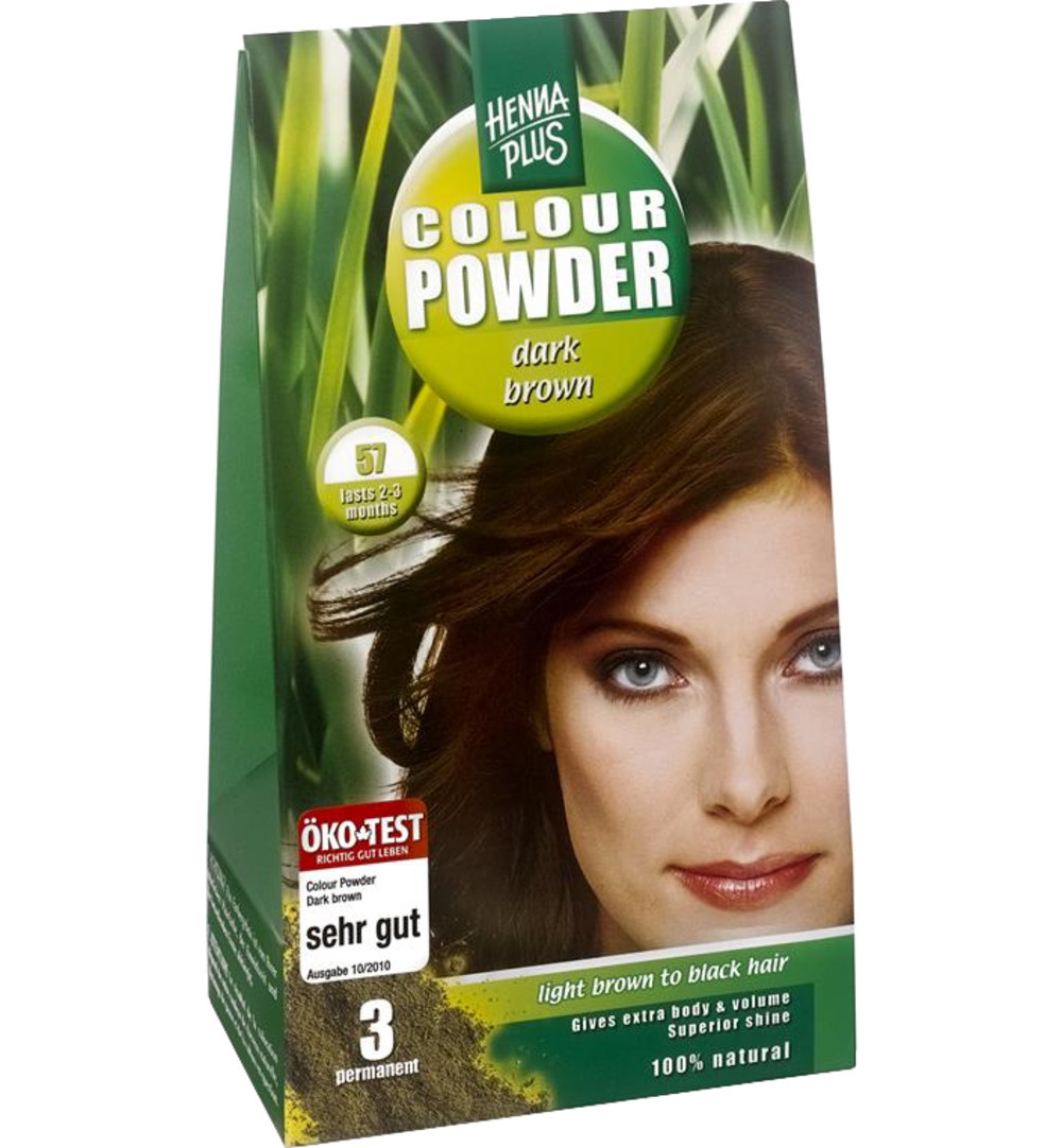 Hennaplus Colour powder 57 dark brown (100 gr)