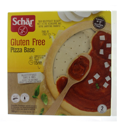 Dr. Schär Pizzabodems (2 Stuks)