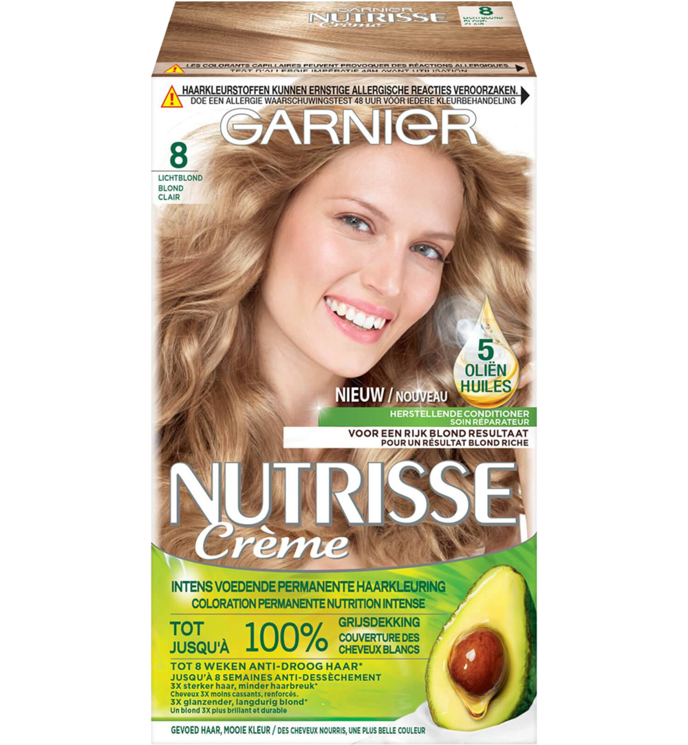 Garnier Nutrisse 8.0 Blond Vanille (1 set)
