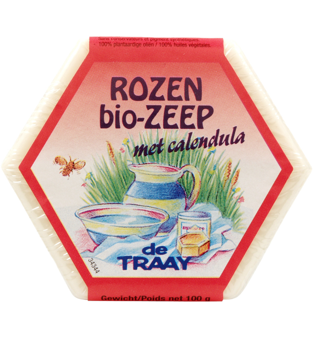 De Traay Zeep amandel olie bio (100 gr)