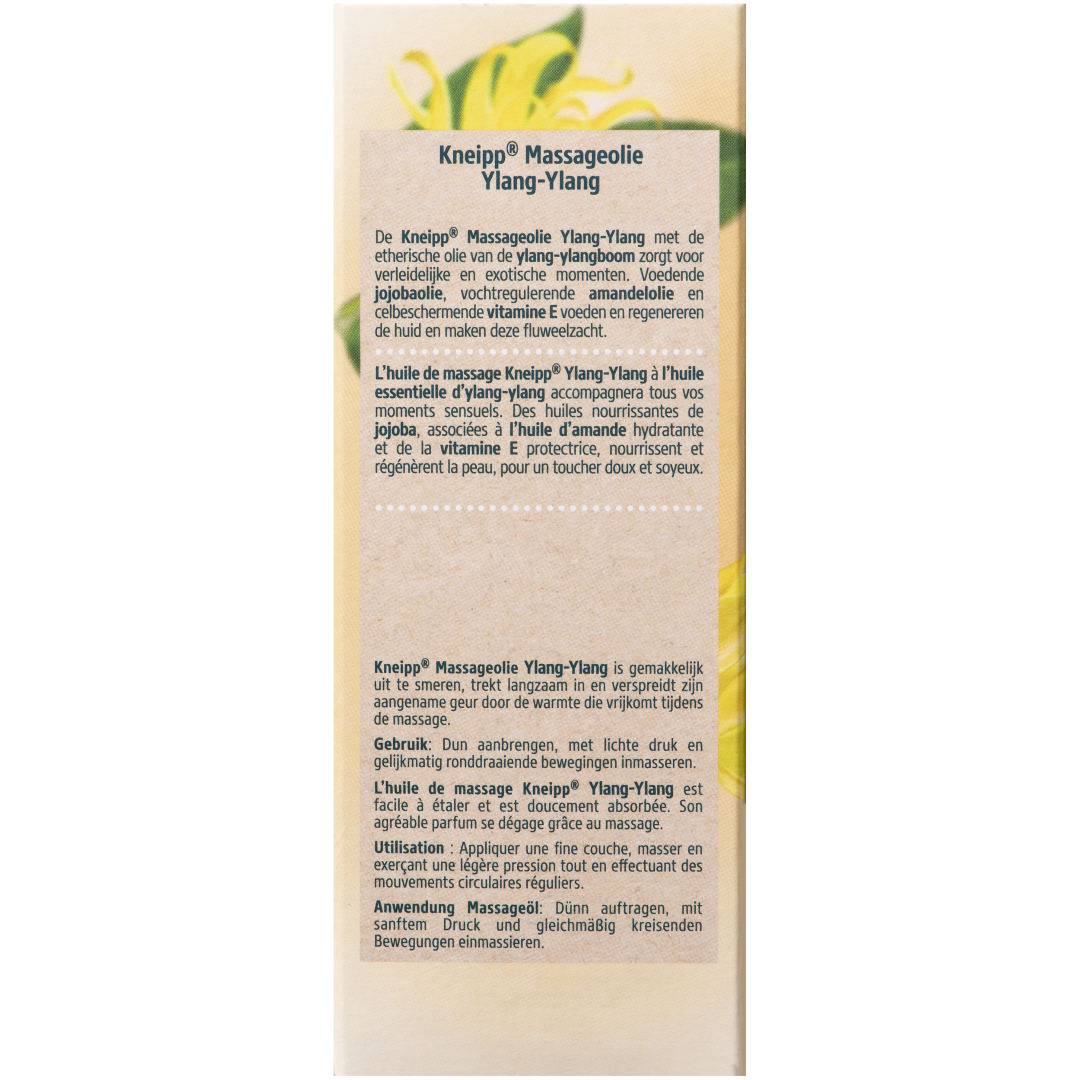 Kneipp Massageolie Ylang Ylang touch (100 ml) - image 3