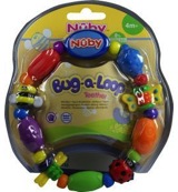 Nuby Speelse bijtketting bug-a-loop (1 stuk)