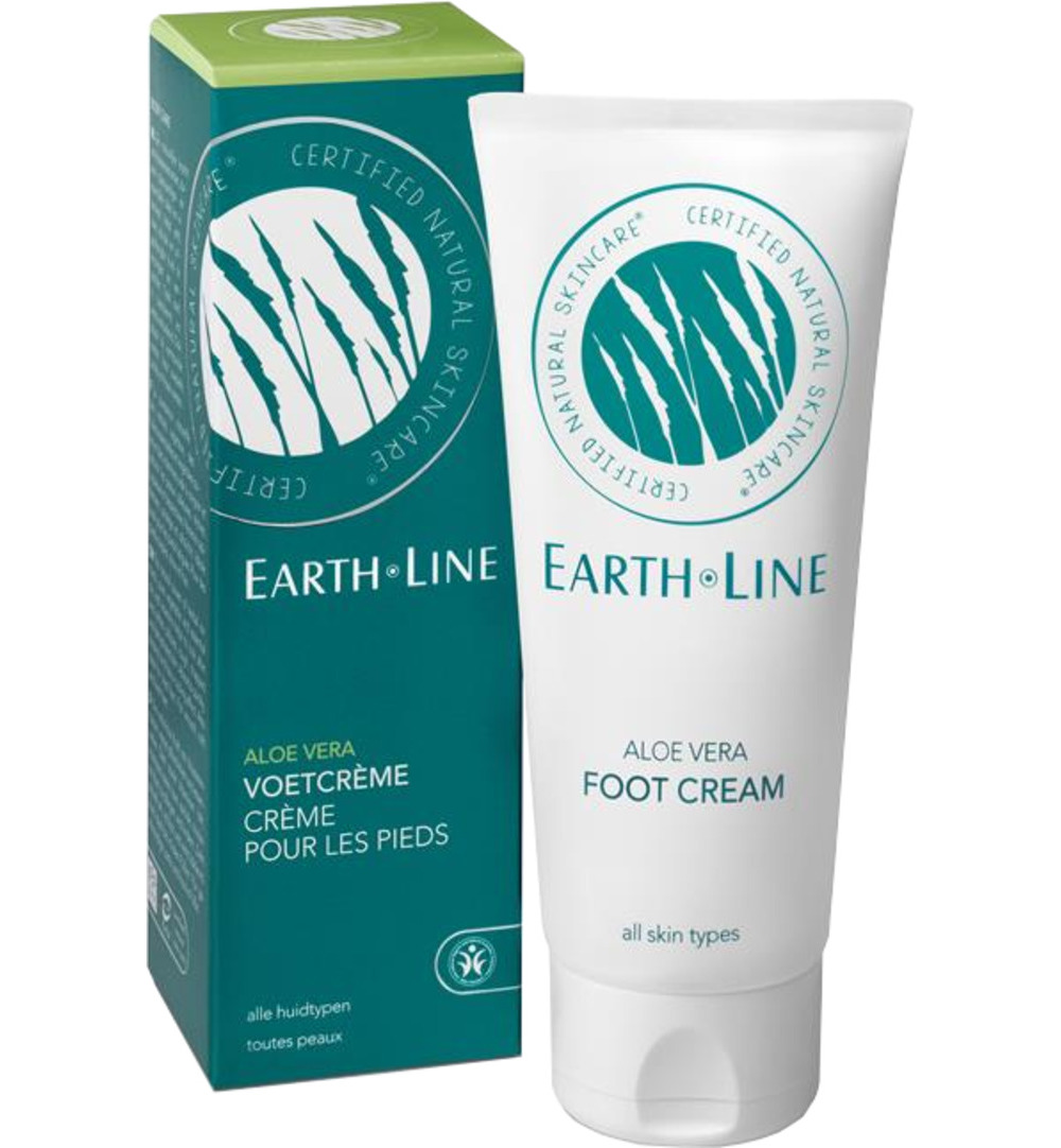 Earth-Line Aloe vera voetcreme (100 ml)