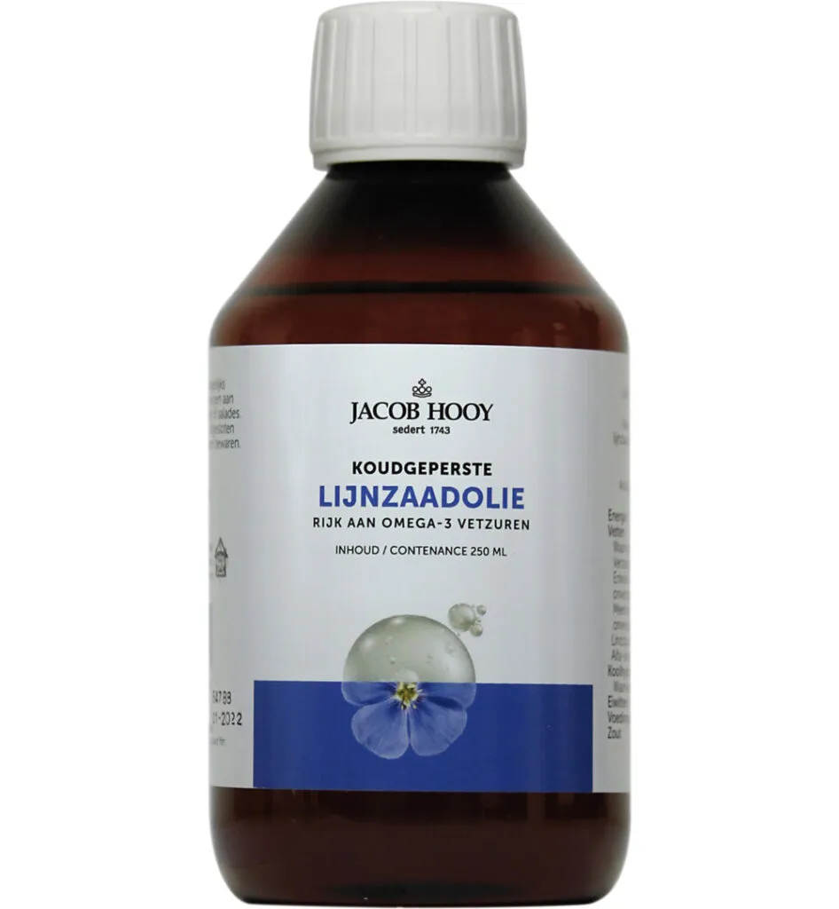 Jacob Hooy Lijnzaad Olie (250 ml)