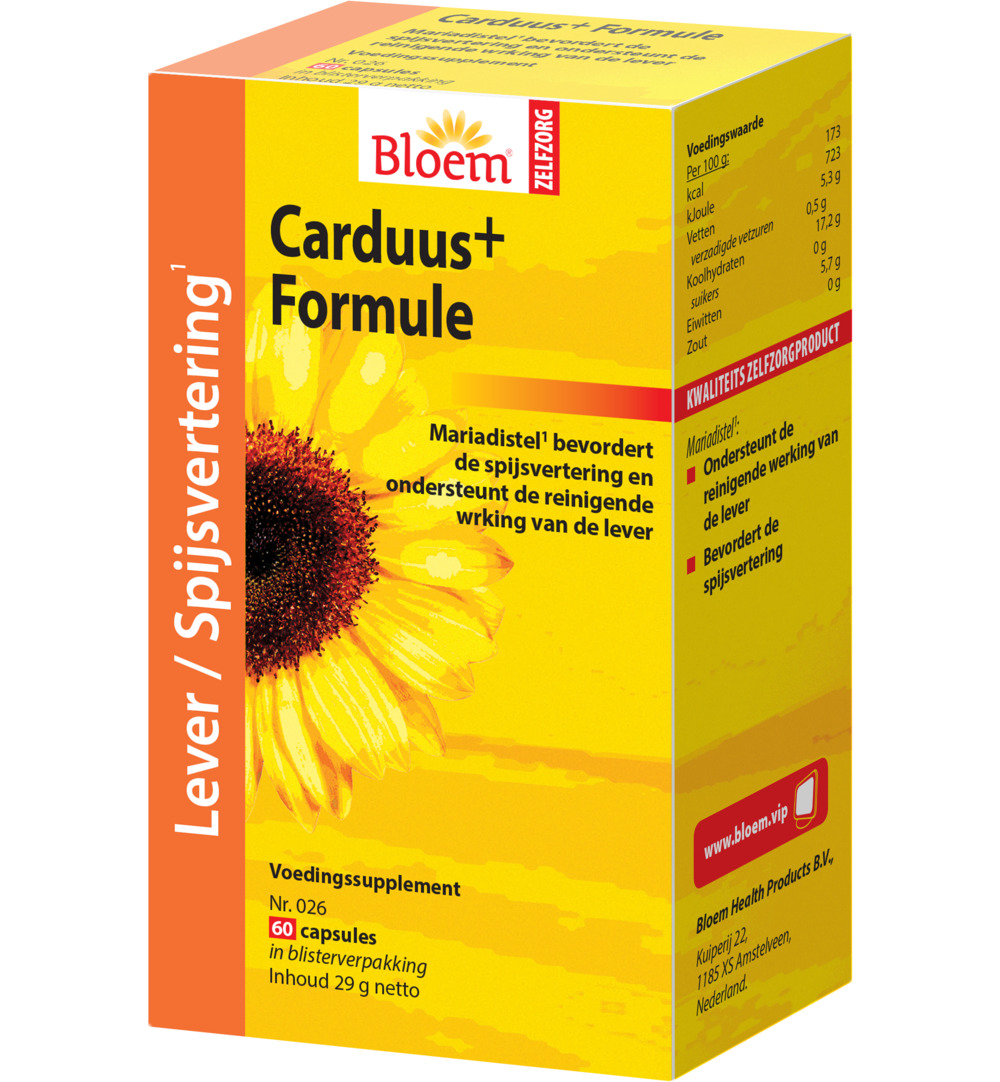Bloem Carduus+ Formule (60 capsules)