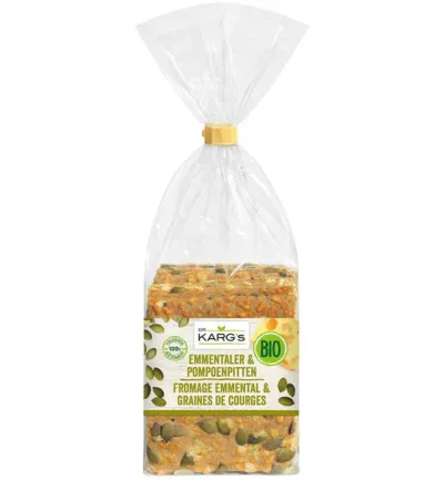 Dr Karg Kaas Met Pompoenpit Bio (200 gr)