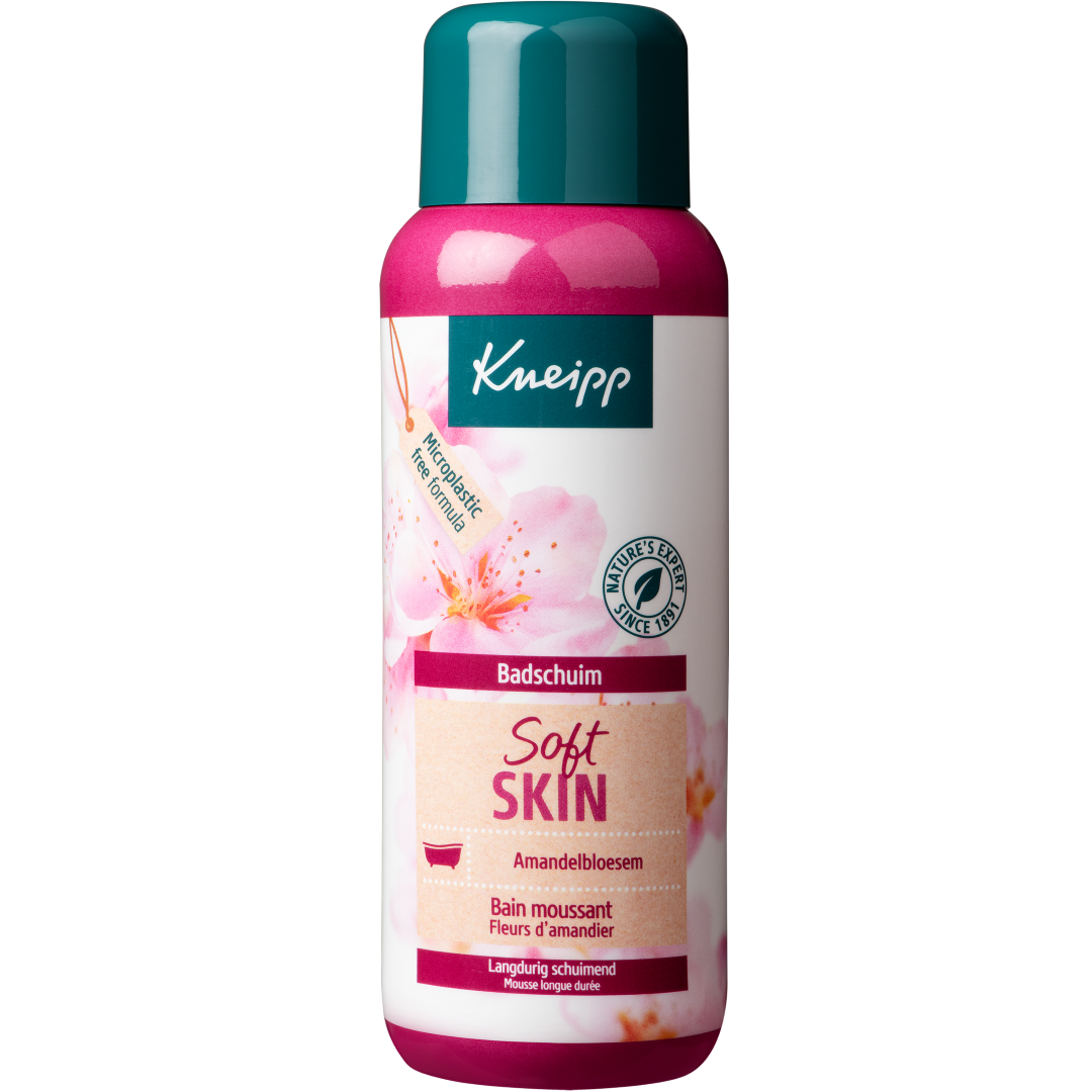 Kneipp Badschuim soft skin amandelbloesem (400 ml)