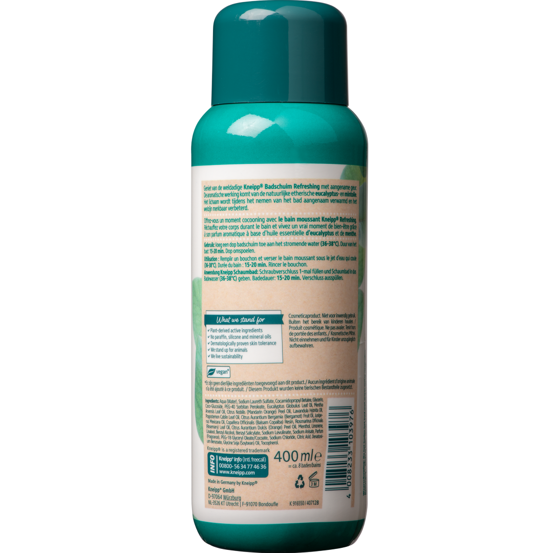 Kneipp Badschuim refreshing (400 ml)