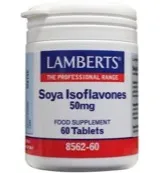 Lamberts Soja isoflavonen 50mg (60 tabletten)