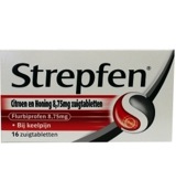 Strepfen Citroen & honing (16 zuigtabletten)