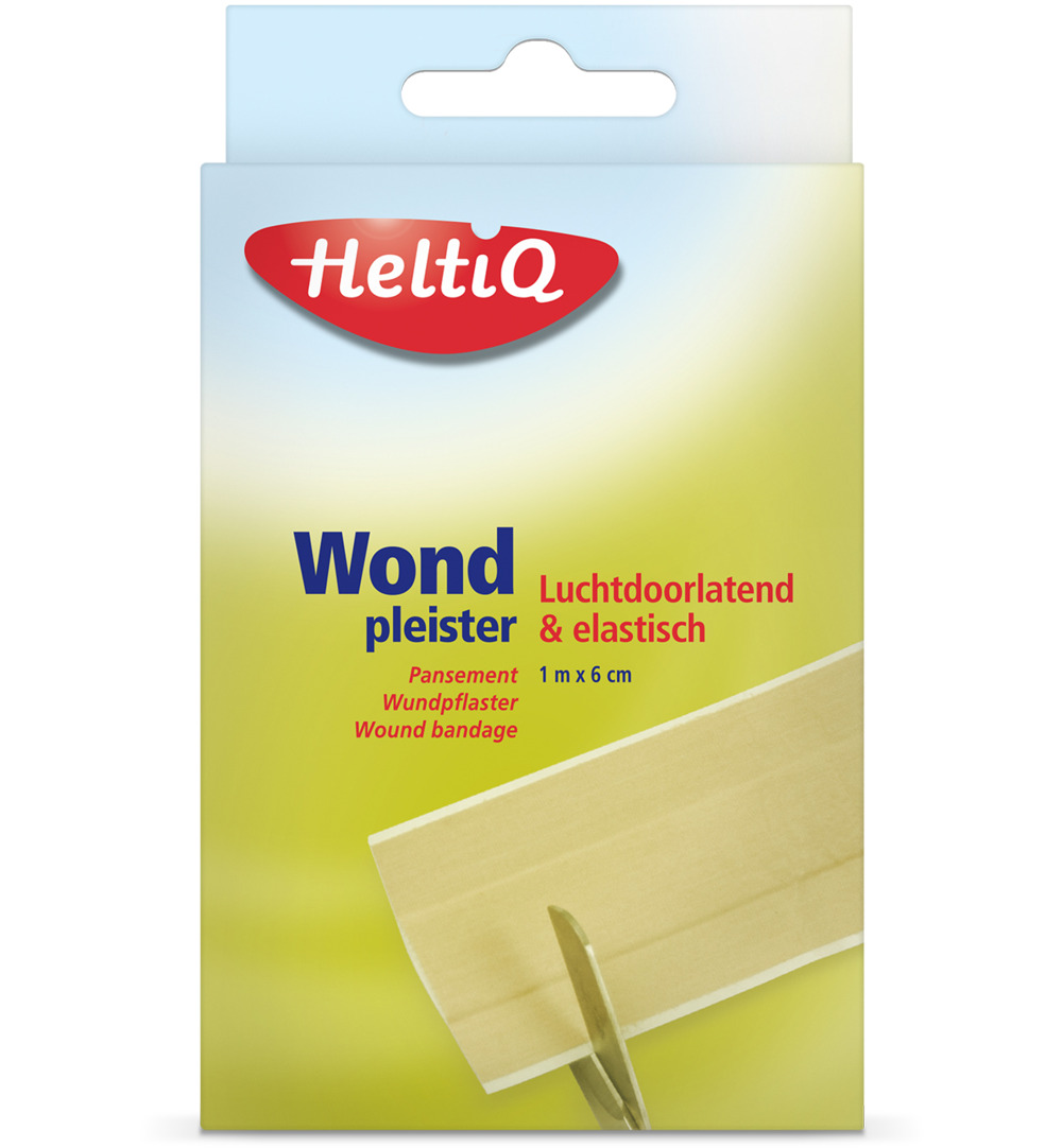 HeltiQ Wondpleister 1m x 6 cm (1 stuk)