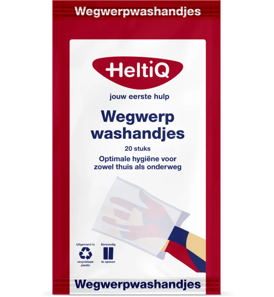HeltiQ Wegwerpwashand (20 stuks)