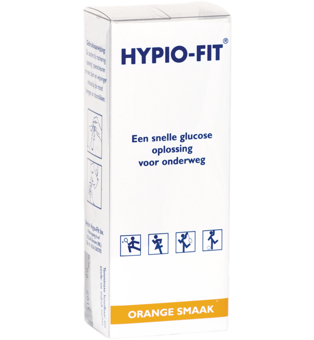 Hypio-Fit Brilbox direct energy orange (12 zakjes)