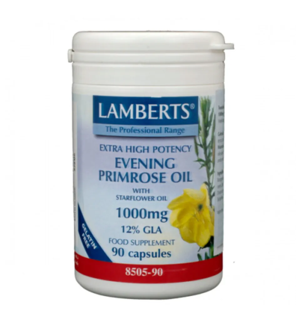 Lamberts Teunisbloem Met Borageolie 1000Mg (90 capsules)