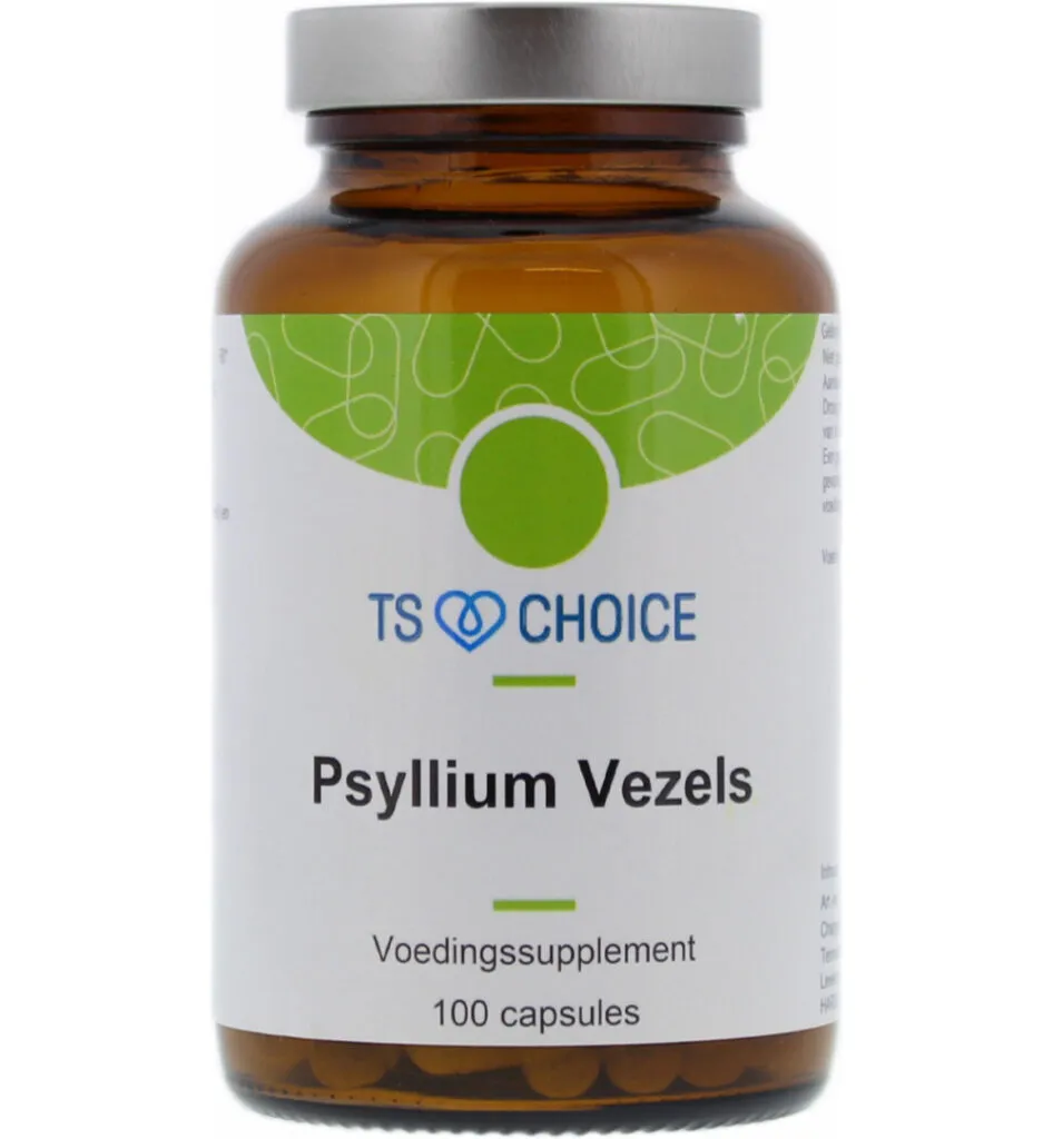 Ts Choice Psylliumvezels 350 (100 capsules)