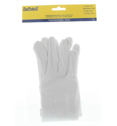 DuoProtect Handschoen katoen maat M (1 paar)