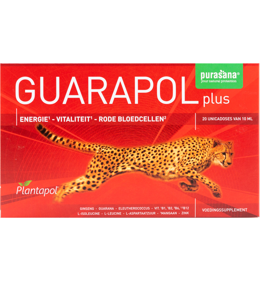 Purasana Plantapol Guarapol Plus (20 stuks)