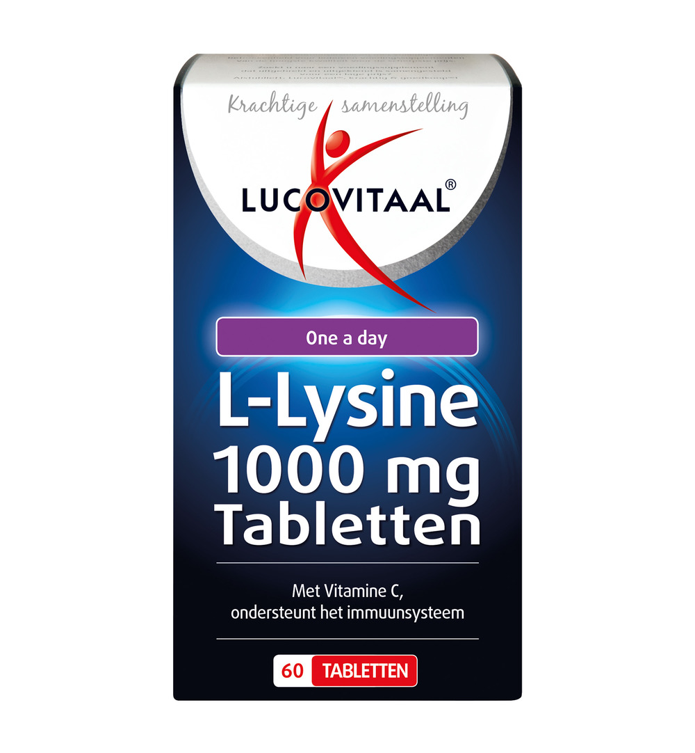 Lucovitaal L-Lysine 1000mg (60 tabletten)