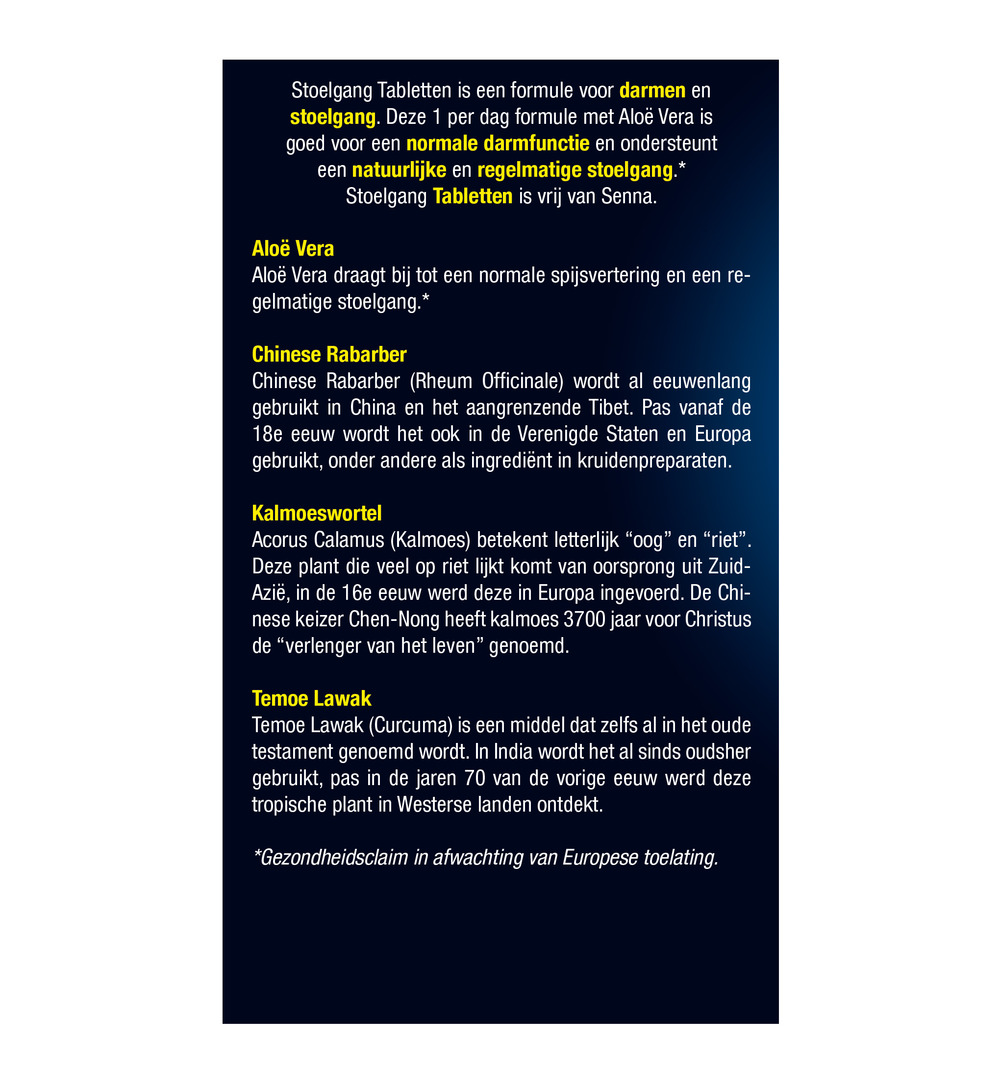 Lucovitaal Stoelgang Sennavrij (180 tabletten) - image 5