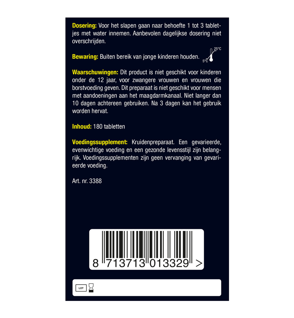 Lucovitaal Stoelgang Sennavrij (180 tabletten) - image 6