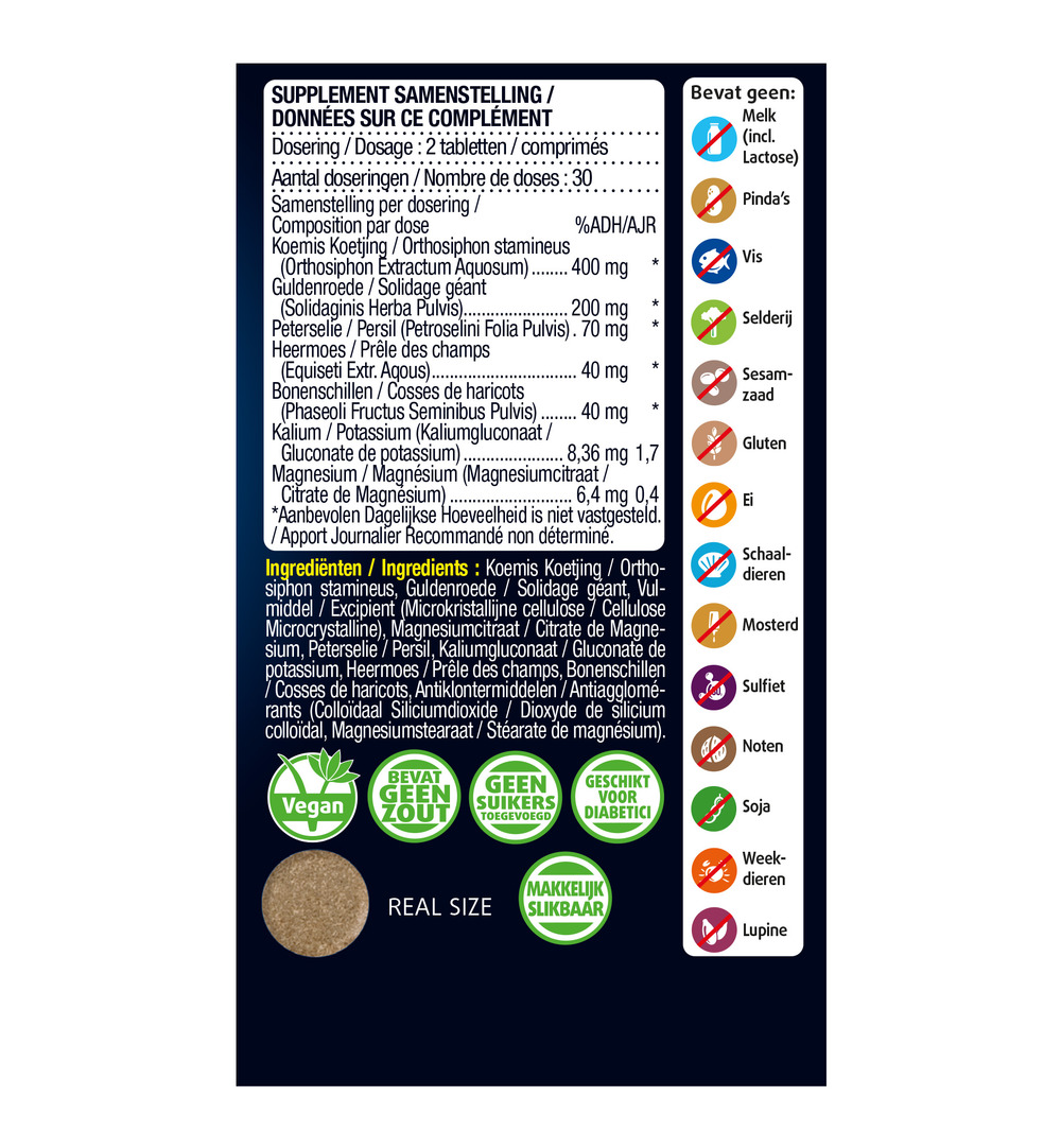 Lucovitaal Vochtbalans (60 tabletten) - image 2