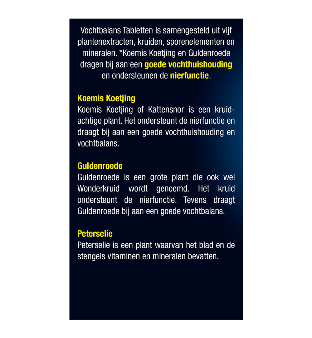 Lucovitaal Vochtbalans (60 tabletten) - image 5