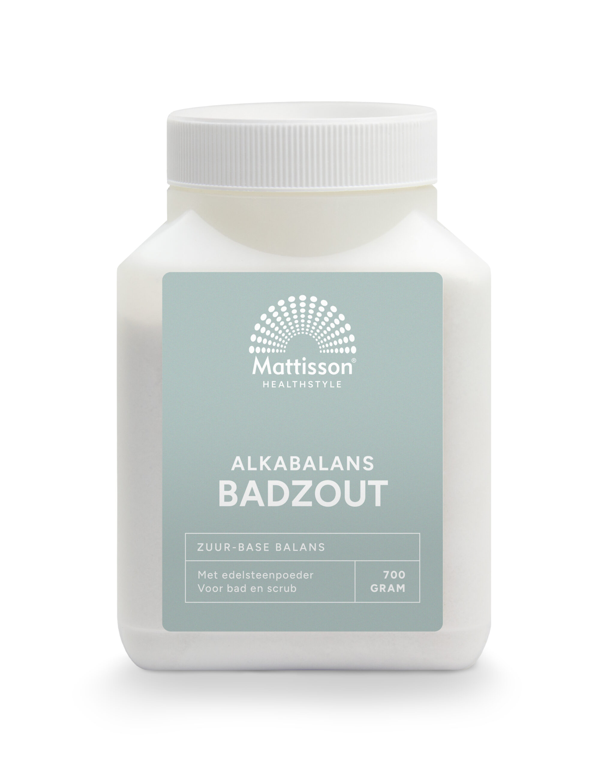 Mattisson Alkabalans Zuur Base Badzout Ph 8.0 (700 gr)
