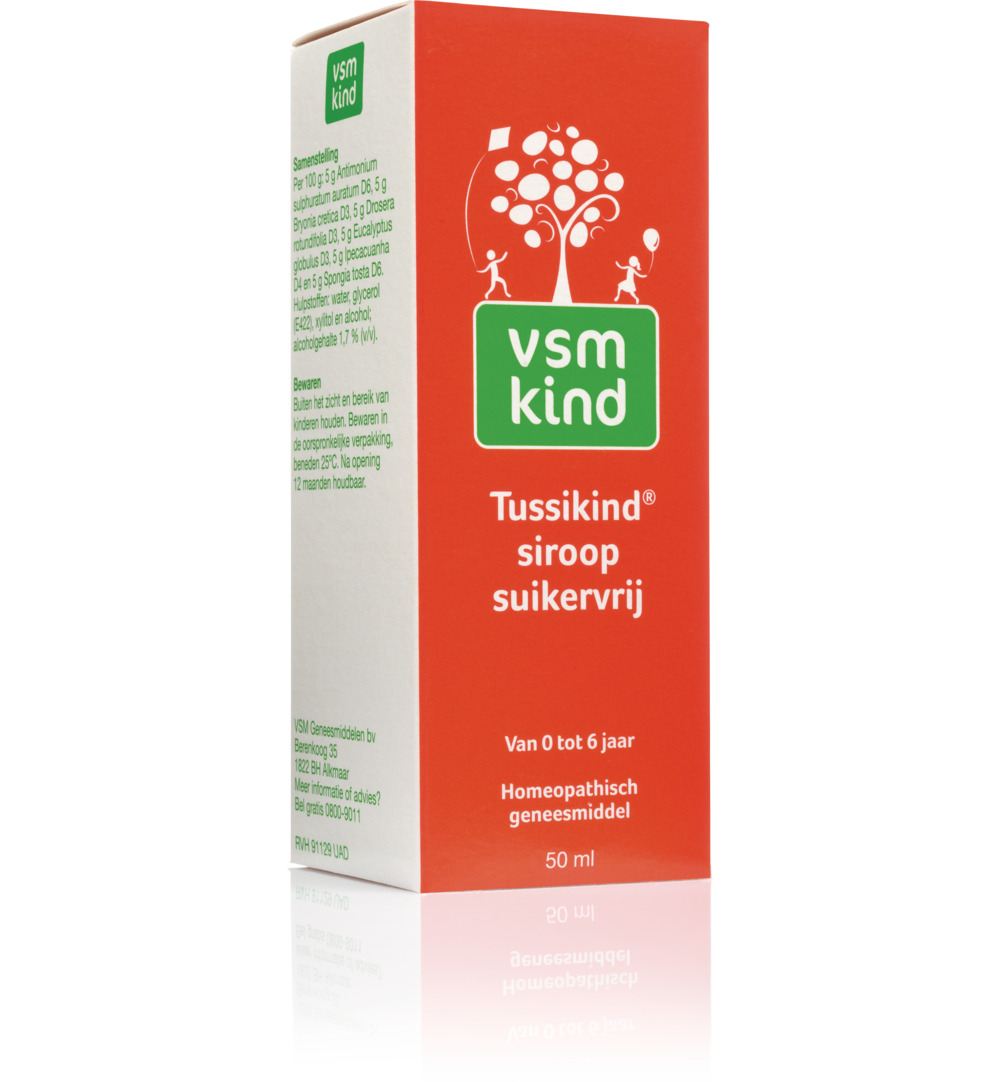 VSM Tussikind siroop suikervrij (50 ml) - image 2