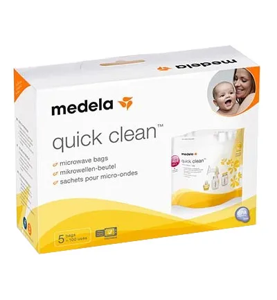 Medela Quickclean magnetronzak (5 stuks)