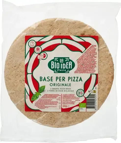 La Bio Idea Pizzabodems Bio (2 stuks)