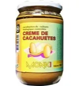 Monki Pindakaas met zout eko bio (650 gr)