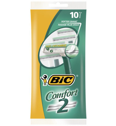 Bic Comfort 2 scheermesjes (10 stuks)