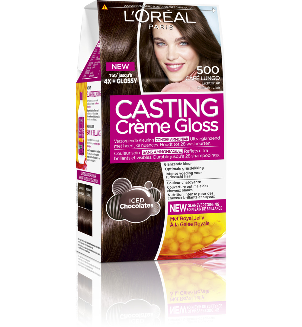 L'Oréal Casting Creme Gloss 500 Cafe Lungo (1 set)