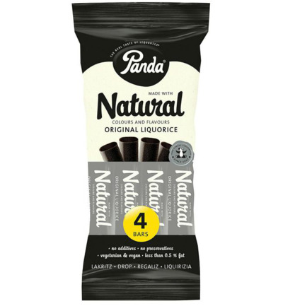 Panda Dropstaaf (4 stuks)