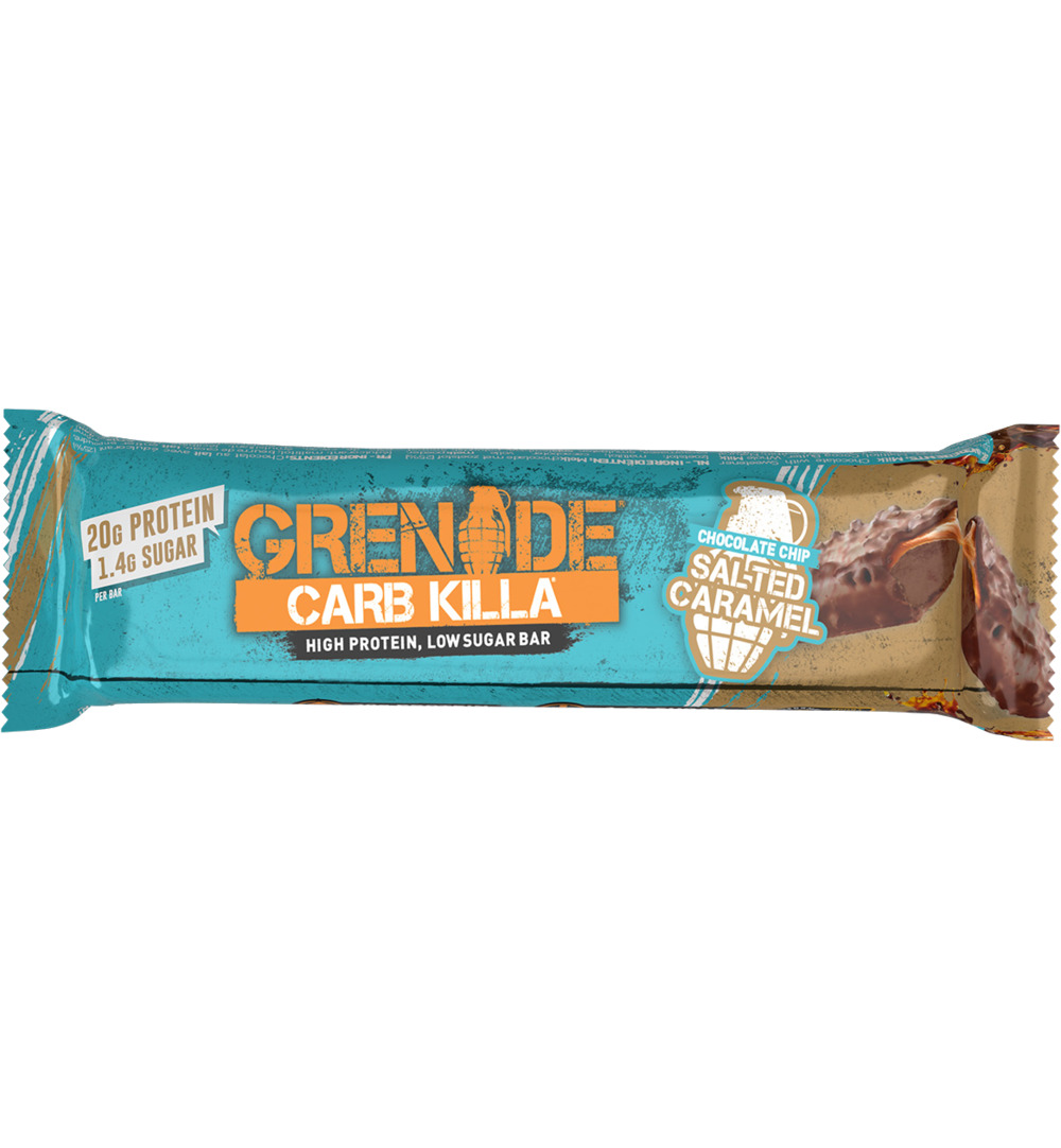 Grenade High Proteine Reep Chocolate Chip Salted Caramel (60 gr)