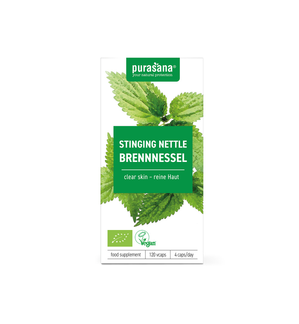 Purasana Brandnetel/Ortie Vegan Bio (120 vega capsules)