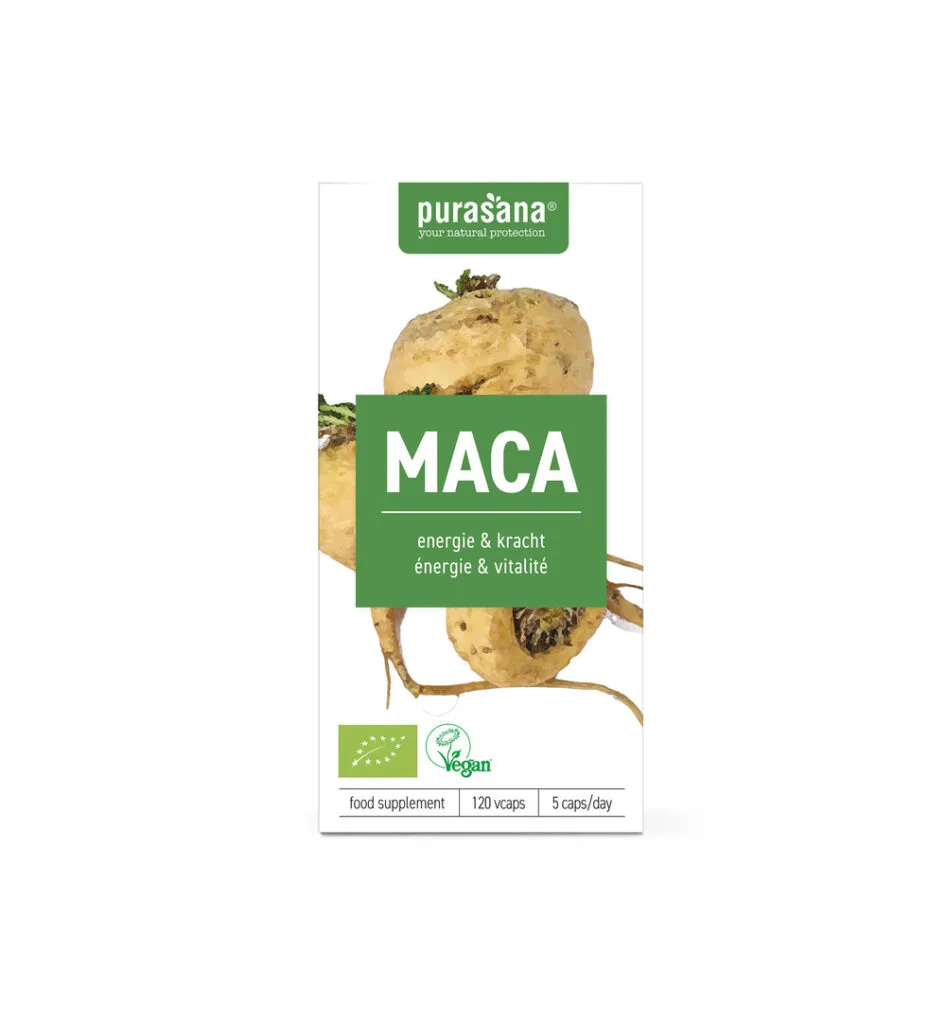 Purasana Maca Vegan Bio (120 vega capsules)