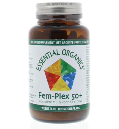 Essential Organics Fem Plex 50 + (90 tabletten)