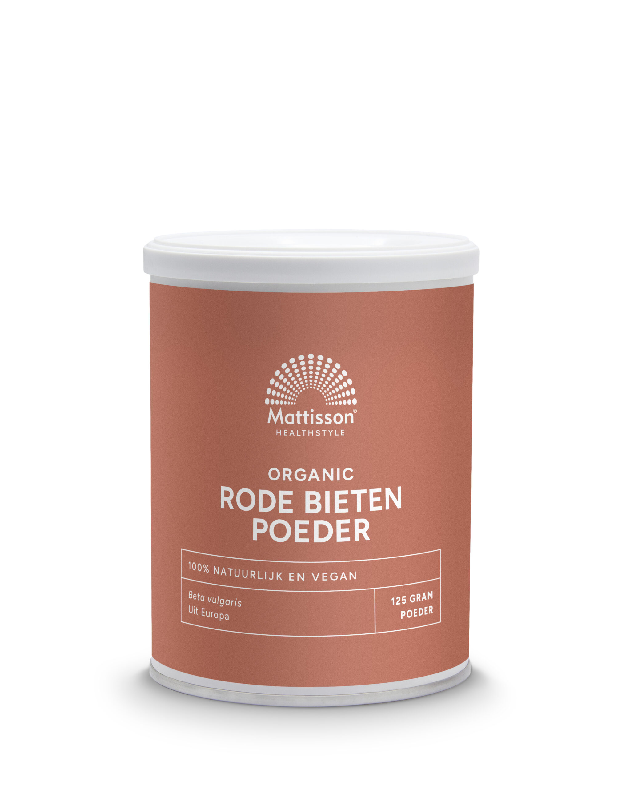 Mattisson Rode Bieten Poeder - Beta Vulgaris Biologisch (125 gr)