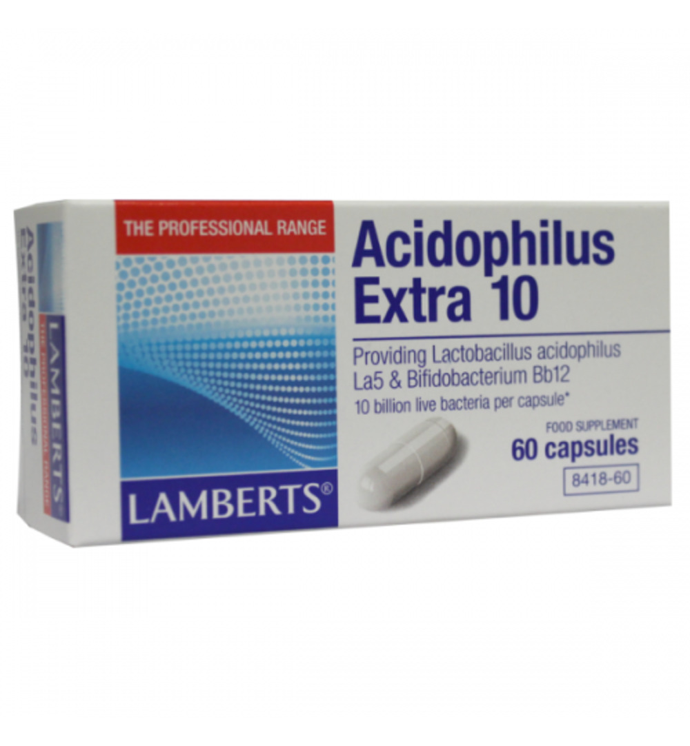 Lamberts Acidophilus Extra 10 (60 vega capsules)