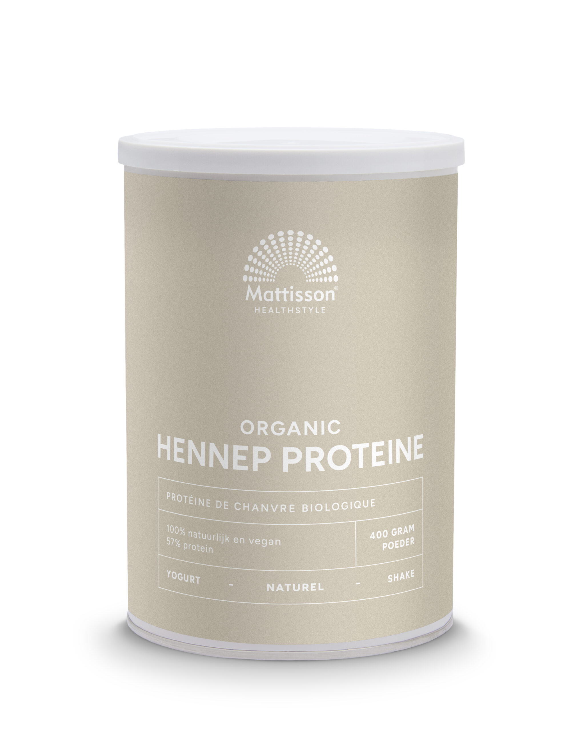 Mattisson Vegan Hennep Proteine 50% Bio (400 gr)