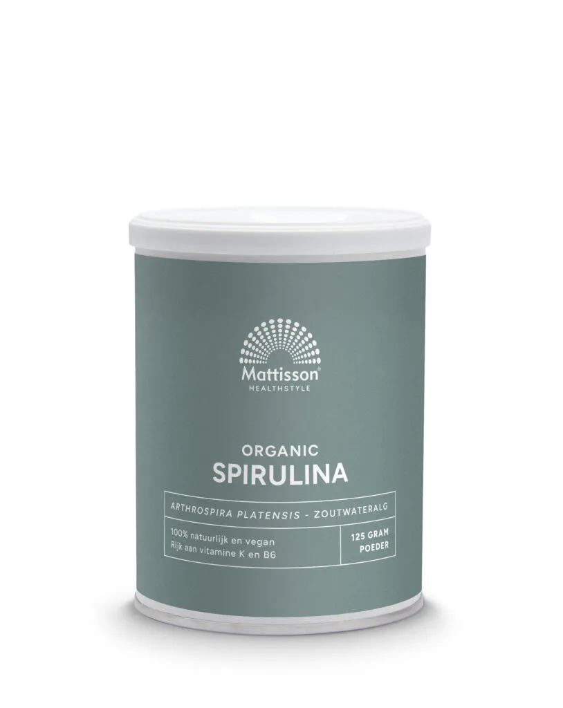 Mattisson Spirulina Poeder Bio (125 gr)