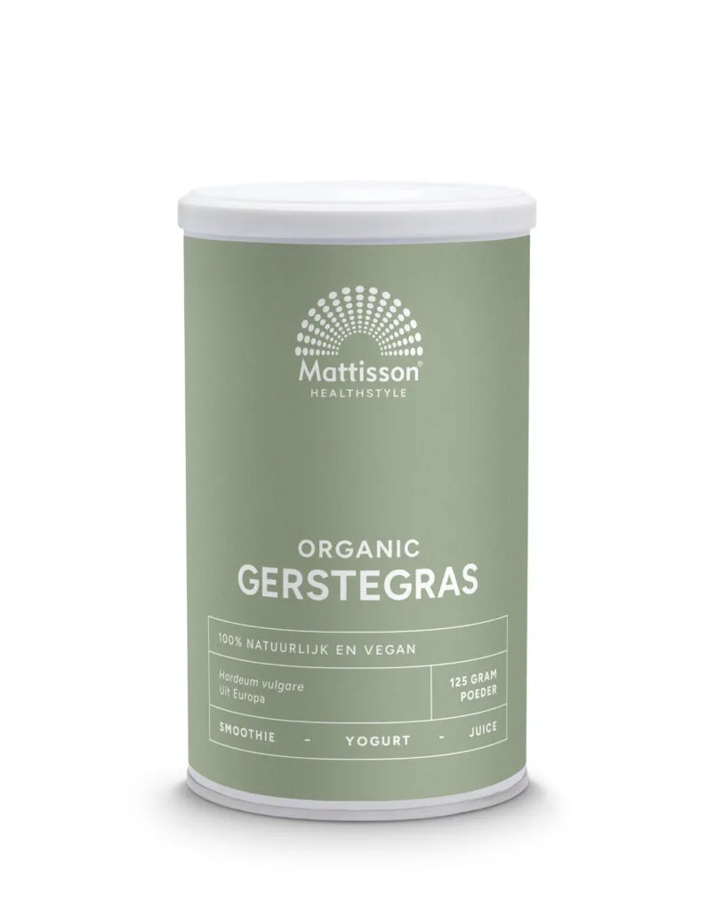 Mattisson Gerstegras Barleygrass Europa Bio (125 gr)
