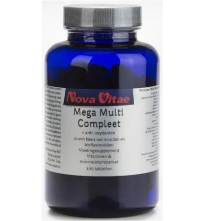 Nova Vitae Mega multi compleet (100 tabletten)
