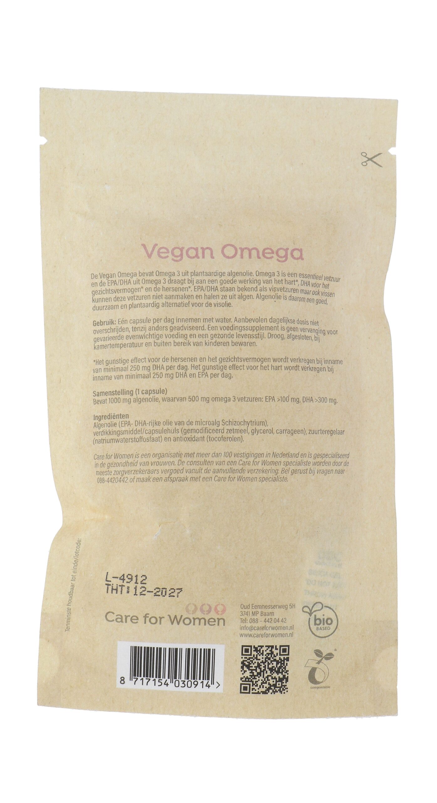 Care For Women Vegan Omega (60 capsules) - image 2