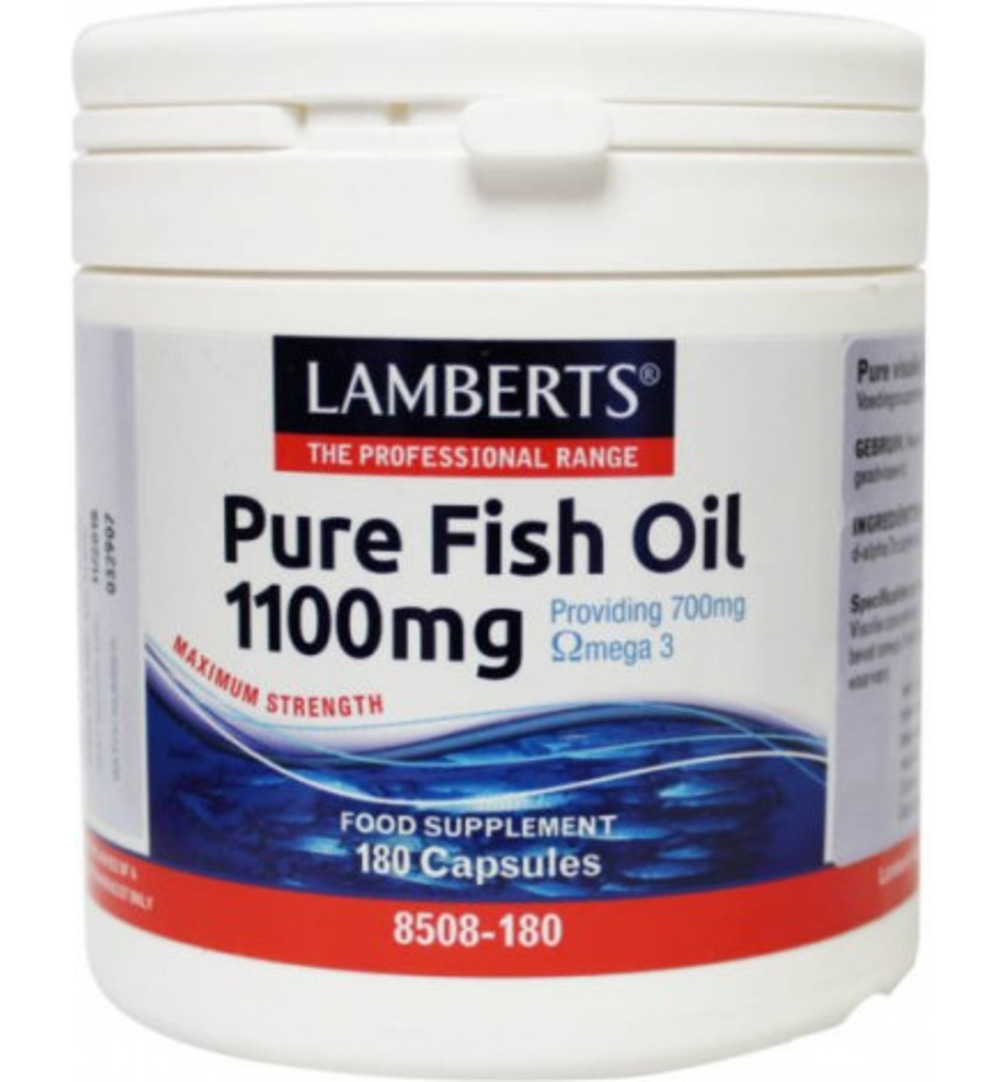 Lamberts Pure Visolie 1100Mg Omega 3 (180 capsules)