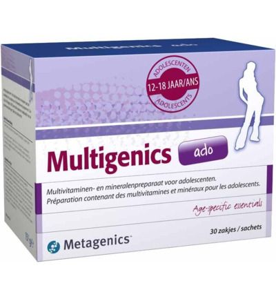 Metagenics MultiGenics Ado (30 zakjes)