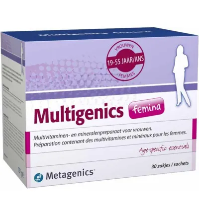 Metagenics MultiGenics Femina (30 zakjes)