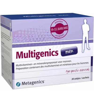 Metagenics MultiGenics Men (30 zakjes)